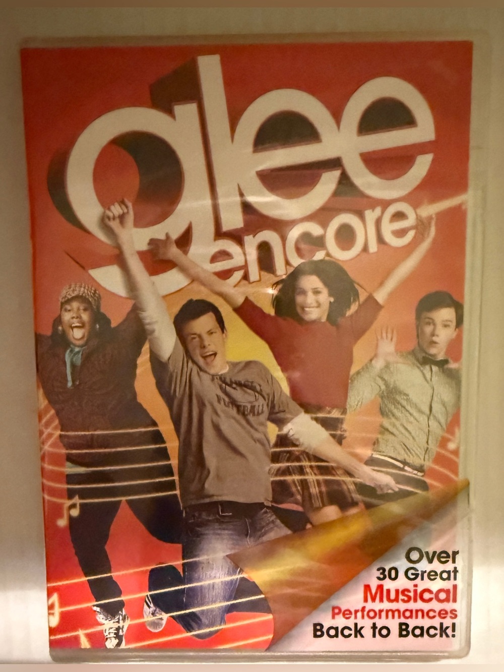 Glee Encore DVD Musical Performances Back to Back Season 1 Chorus Hits SEALED